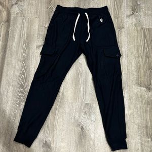 Todd Snyder Black Cargo Joggers